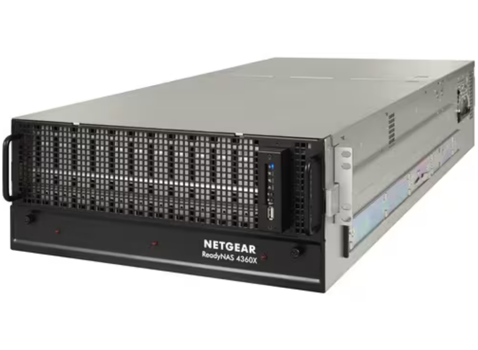 Netgear ReadyNAS 60 x Total Bays SAN/NAS Storage System - Intel Xeon E3-1225 v5 Quad-core (4 Core) 3.30 GHz - 16 GB RAM - DDR4 SDRAM | RR4360X0-10000S Netgear NAS & Storage Servers Netgear