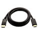 V7 DisplayPort Male to HDMI Male 2m/6.6ft Black - V7DP2HD-02M-BLK-1E Adapter Cables V7