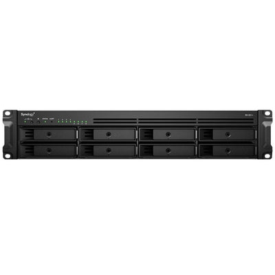 Synology RackStation K/RS1221RP+ +12 x HAT3300 6TB NAS Rack (2U) Ryzen Embedded V1500B 4 GB DDR4 72 TB HDD Aluminium Synology NAS & Storage Servers Synology