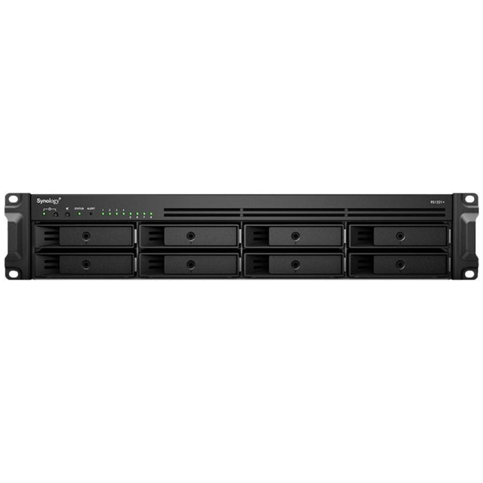 Synology RackStation K/RS1221RP+ +12 x HAT3300 6TB NAS Rack (2U) Ryzen Embedded V1500B 4 GB DDR4 72 TB HDD Aluminium Synology NAS & Storage Servers Synology