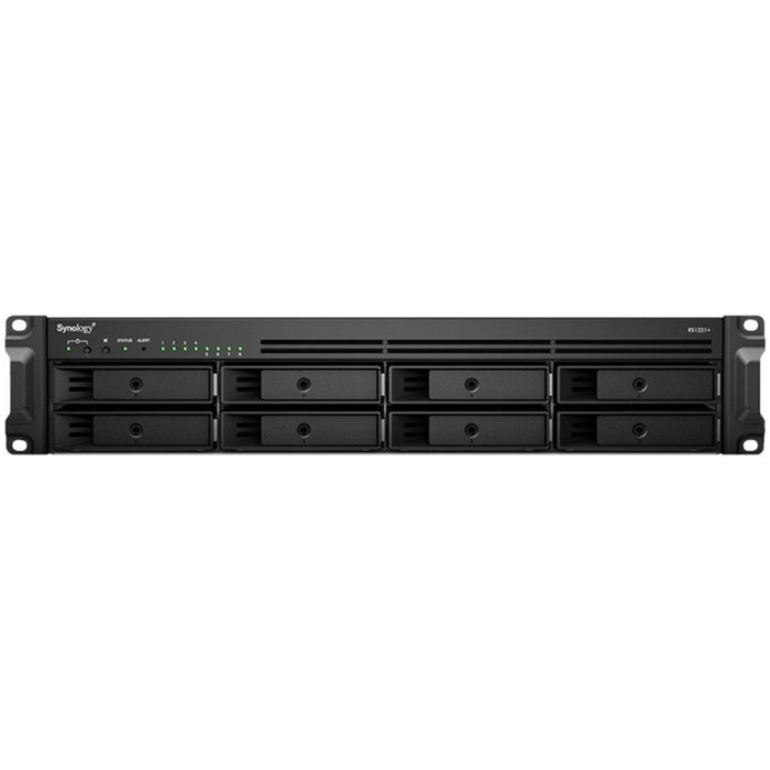 Synology RackStation RS1221RP+ NAS Rack (2U) Ryzen Embedded V1500B 4GB DDR4 32TB HDD Aluminium Synology NAS & Storage Servers Synology