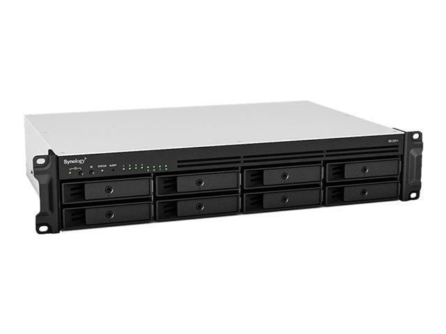 Synology RackStation K/RS1221RP+ +8 x HAT3300 8TB NAS Rack (2U) Ryzen Embedded V1500B 4 GB DDR4 64 TB HDD Aluminium Synology NAS & Storage Servers Synology