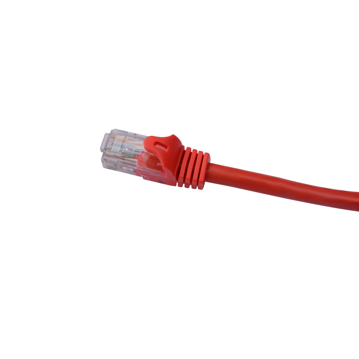 V7 2m Red Cat6 Unshielded (UTP) Cable RJ45 Male to RJ45 Male 6.6ft | V7CAT6UTP-02M-RED-1E