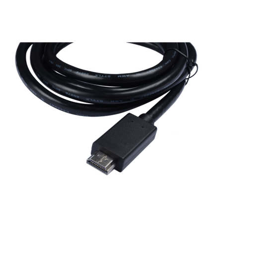 V7 DisplayPort Male to HDMI Male 2m/6.6ft Black - V7DP2HD-02M-BLK-1E