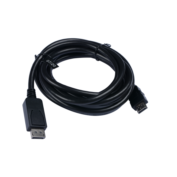 V7 DisplayPort Male to HDMI Male 3m/10ft Black - V7DP2HD-03M-BLK-1E