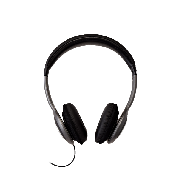 V7 Deluxe Stereo Headphones with Volume Control - HA520-2EP