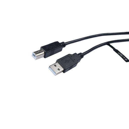 V7 USB A Male to USB B Male Cable USB 2.0 480 Mbps 3m/10ft Black - V7E2USB2AB-03M