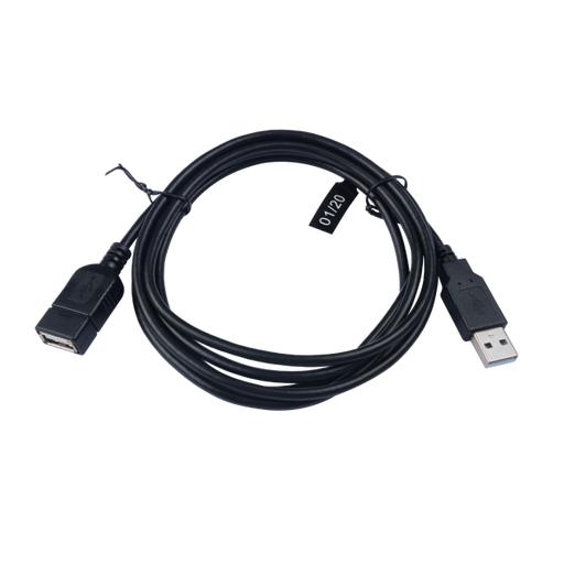 V7 USB A Female to USB A Male USB 2.0 Extension Cable 480 Mbps 1.8m/6ft Black - V7E2USB2EXT-1.8M