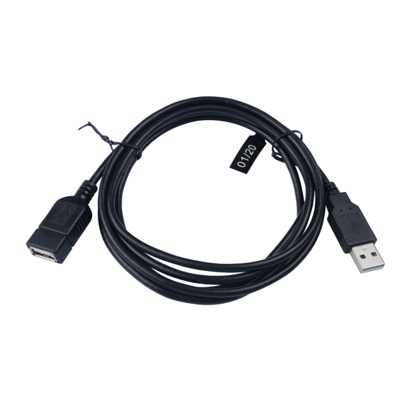 V7 USB A Female to USB A Male USB 2.0 Extension Cable 480 Mbps 1.8m/6ft Black - V7E2USB2EXT-1.8M