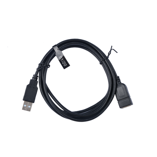 V7 USB A Female to USB A Male USB 2.0 Extension Cable 480 Mbps 1.8m/6ft Black - V7E2USB2EXT-1.8M