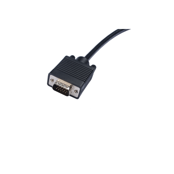 V7 2m/6.6ft Black VGA Cable 1080P FHD | V7E2VGA-02M-BLK