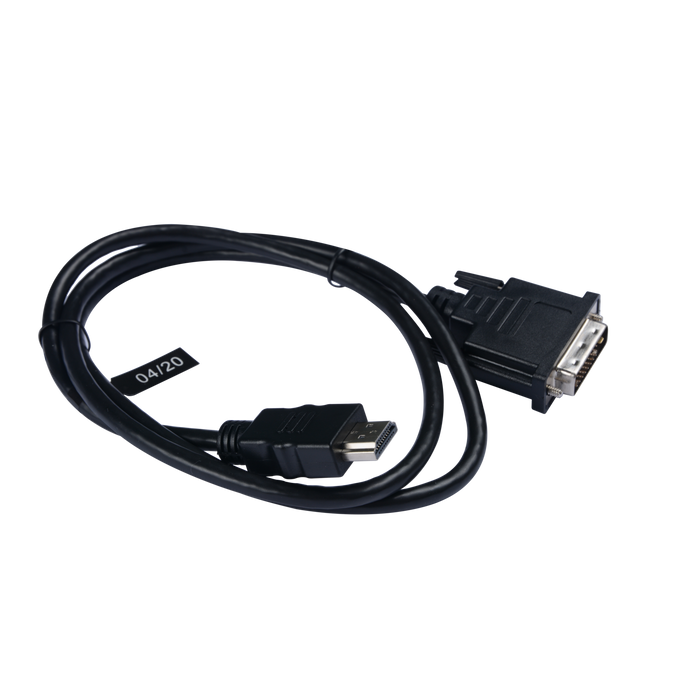 V7 HDMI 1.4 Male to DVI-D Male (single link) 1080P FHD 1m/3.3ft Black | V7HDMIDVID-01M-1E