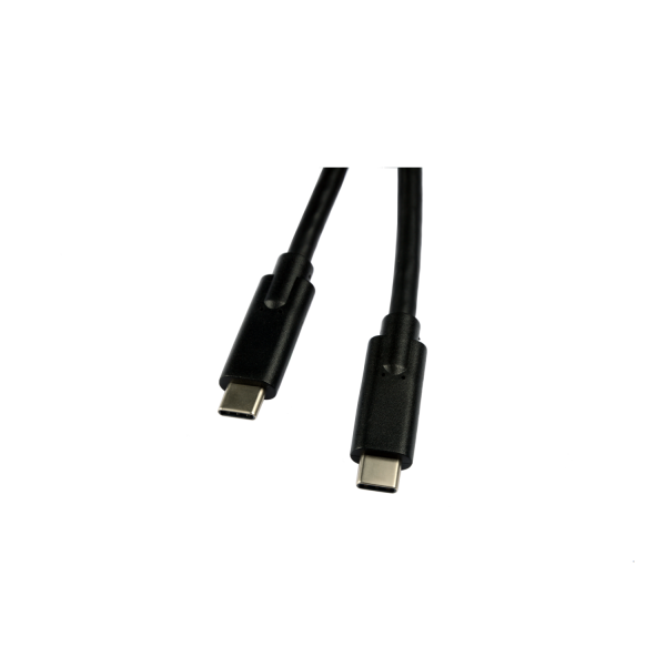 V7 USB-C Male to USB-C Male Cable USB 3.2 Gen2 10 Gbps 5A 1m/3.3ft Black - V7UCC-1M-BLK-1E