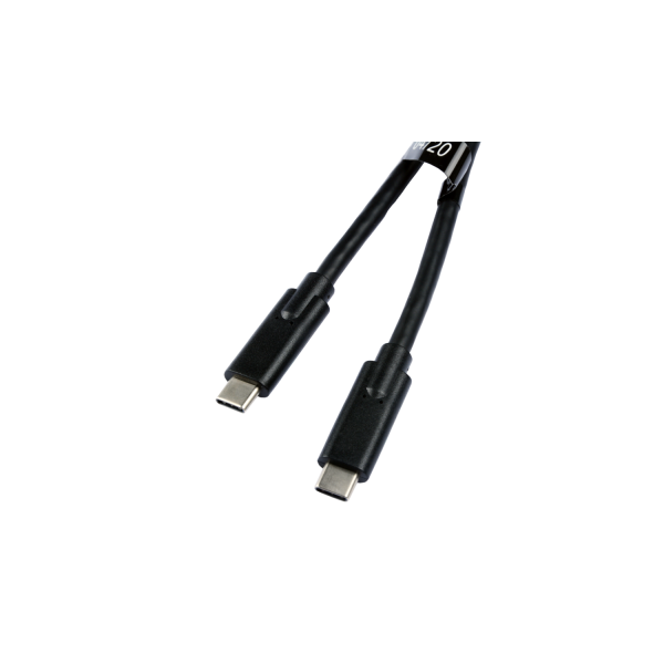 V7 USB-C Male to USB-C Male Cable USB 3.2 Gen2 10 Gbps 5A 1m/3.3ft Black - V7UCC-1M-BLK-1E