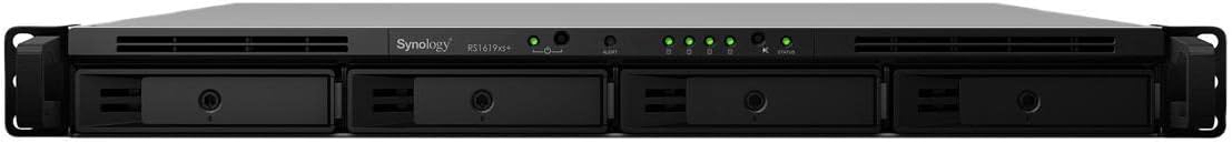 Synology RackStation RS1619XS+ Rack (1U) Intel® Xeon® D D-1527 8 GB DDR4 NAS/Storage Server Synology NAS & Storage Servers Synology