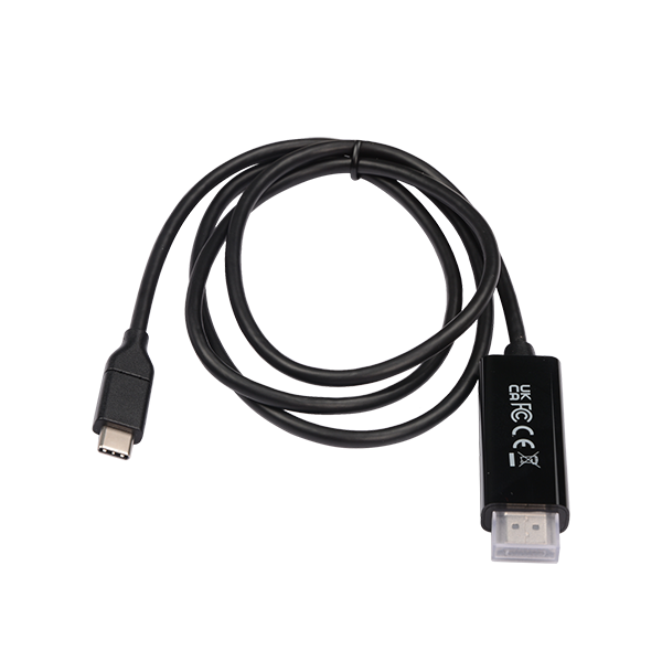 V7 1m 3.3ft USB-C Male to HDMI 2.0 Male 21.6 Gbps 4K UHD | V7UCHDMI-1M