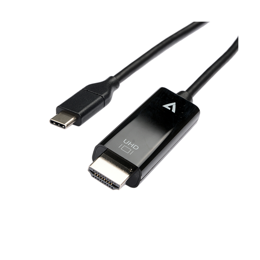 V7 USB-C Male to HDMI 2.0 Male 21.6 Gbps 4K UHD 2m 6.6ft - V7UCHDMI-2M