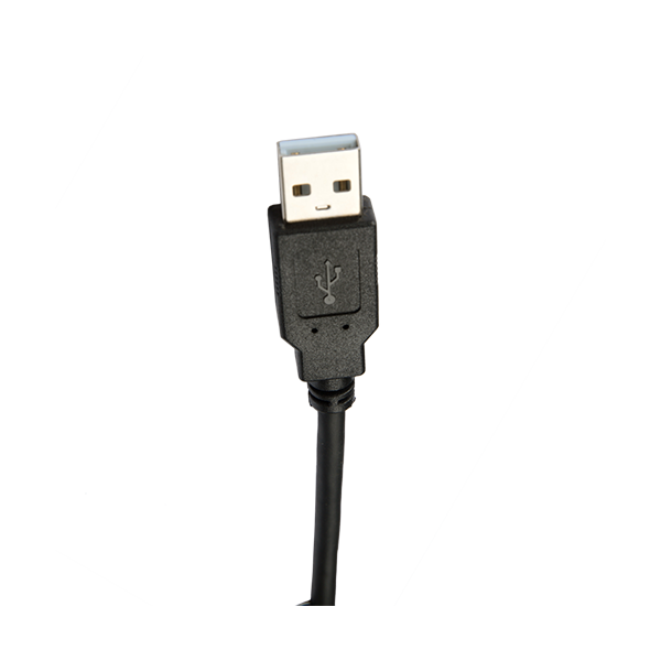 V7 USB A Male to USB A Male Cable USB 2.0 480 Mbps 2m/6.6ft Black - V7USB2AA-02M-1E