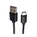 V7 USB A Male to USB-C Male Cable USB 2.0 480 Mbps 3A 1m/3.3ft Black - V7U2C-1M-BLK-1E