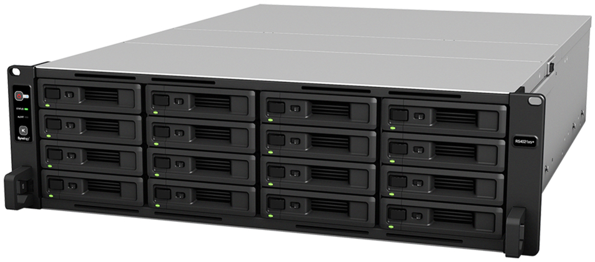 Synology RackStation RS4021XS+ Rack (3U) Ethernet LAN NAS/Storage Server Synology NAS & Storage Servers Synology