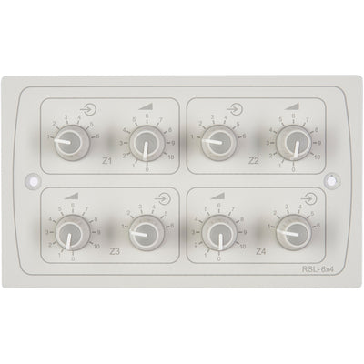 Cloud Electronics RSL-6x4B/W - Remote Source Select Volume Control Cloud Electronics White