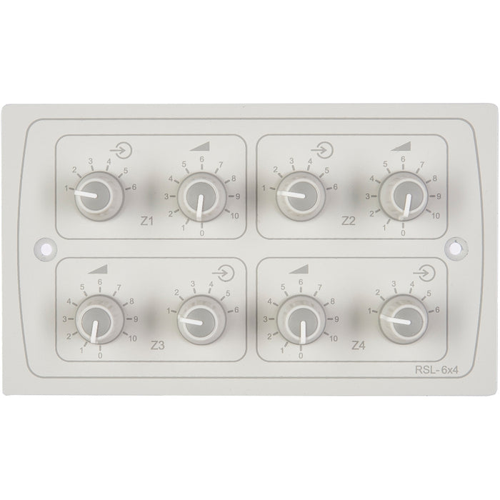 Cloud Electronics RSL-6x4B/W - Remote Source Select Volume Control Cloud Electronics White