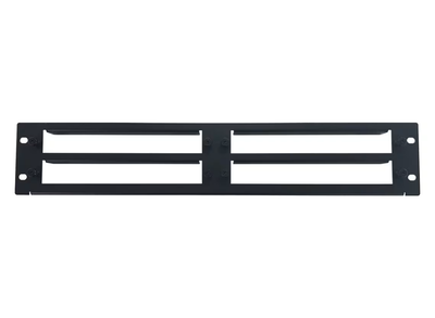 BluStream Universal 2RU Rack Shelf Unit with 4 x Horizontal Blade Shelves | RSU-2RU BluStream Rack Accessories BluStream