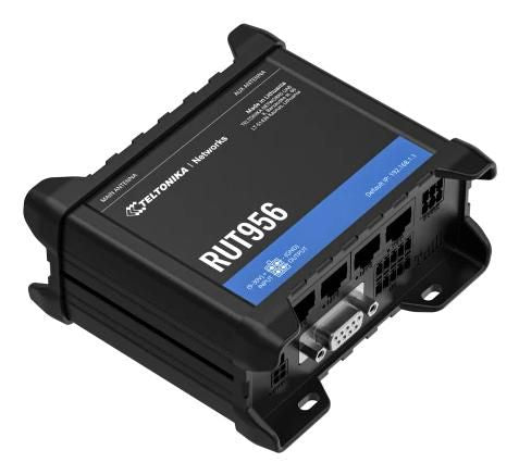 Teltonika Networks RUT956 WiFi/4G CAT4 Router | RUT956200100 Cellular Network Devices Teltonika