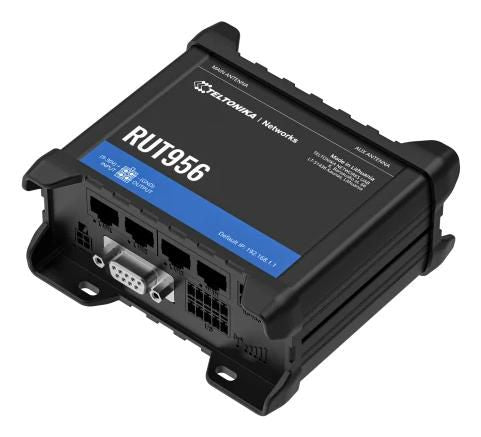 Teltonika Networks RUT956 WiFi/4G CAT4 Router | RUT956200100 Cellular Network Devices Teltonika