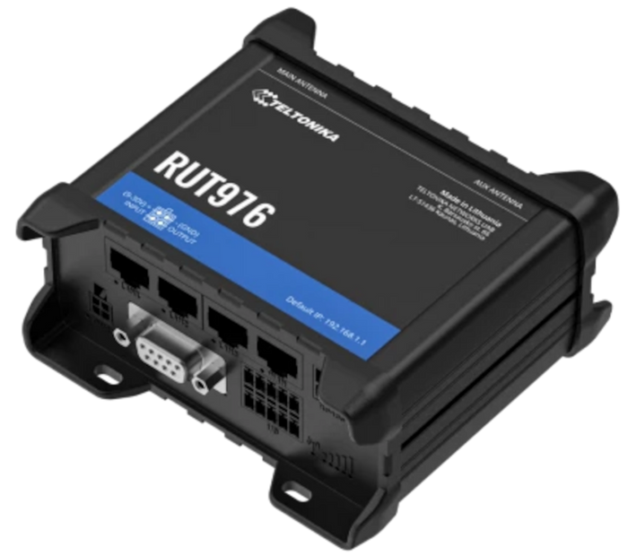 Teltonika Networks RUT976 (Global) 5G Redcap/WiFi LTE Router Wireless Router Teltonika