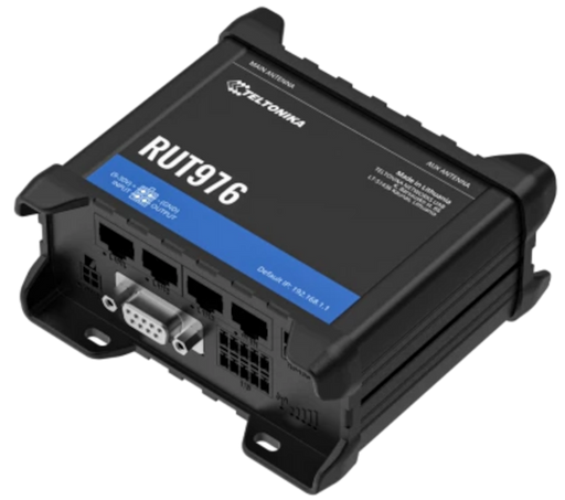 Teltonika Networks RUT976 (Global) 5G Redcap/WiFi LTE Router Cellular Network Devices Teltonika