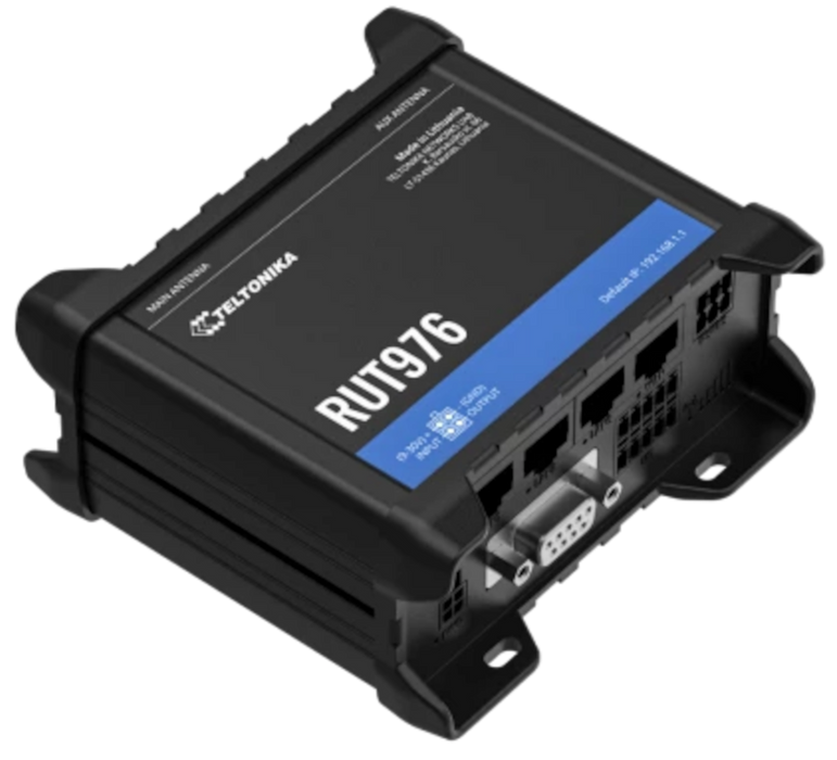 Teltonika Networks RUT976 (Global) 5G Redcap/WiFi LTE Router Cellular Network Devices Teltonika