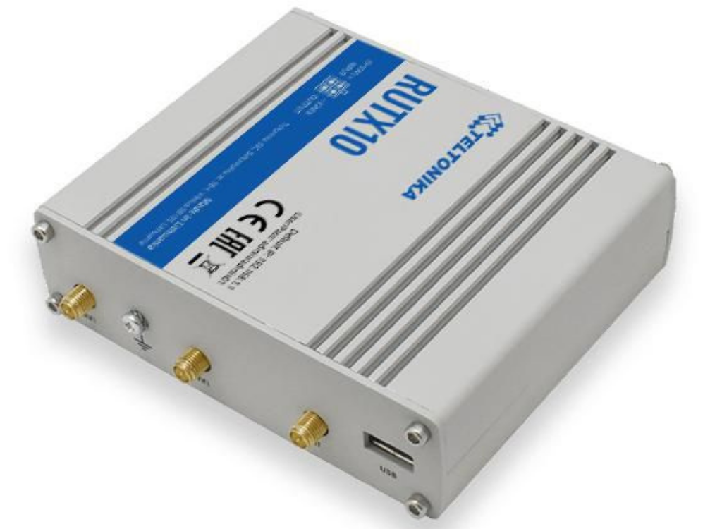 Teltonika Networks RUTX10 Industrial Ethernet Router | RUTX10000000 Wireless Router Teltonika