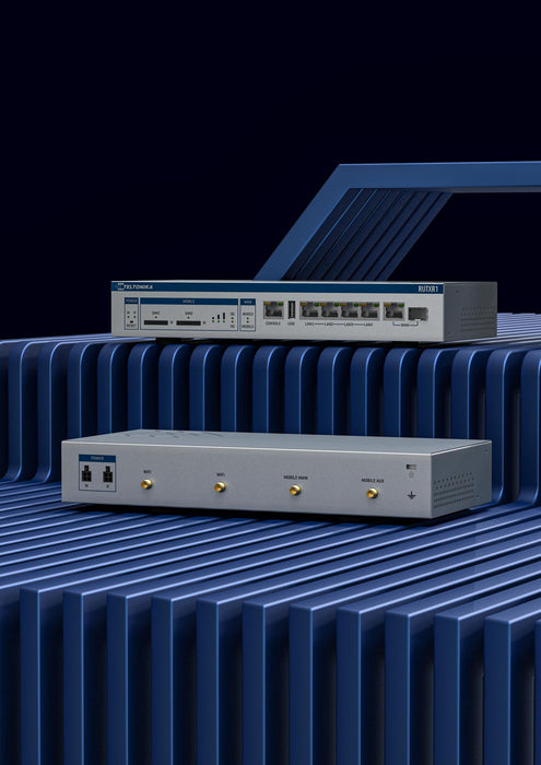 Teltonika Networks Enterprise Rack-Mountable SFP/LTE Router | RUTXR1000000 Cellular Network Devices Teltonika