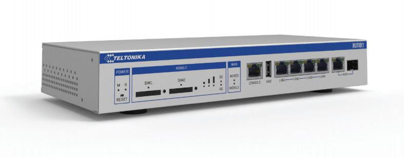 Teltonika Networks Enterprise Rack-Mountable SFP/LTE Router | RUTXR1000000 Wireless Router Teltonika