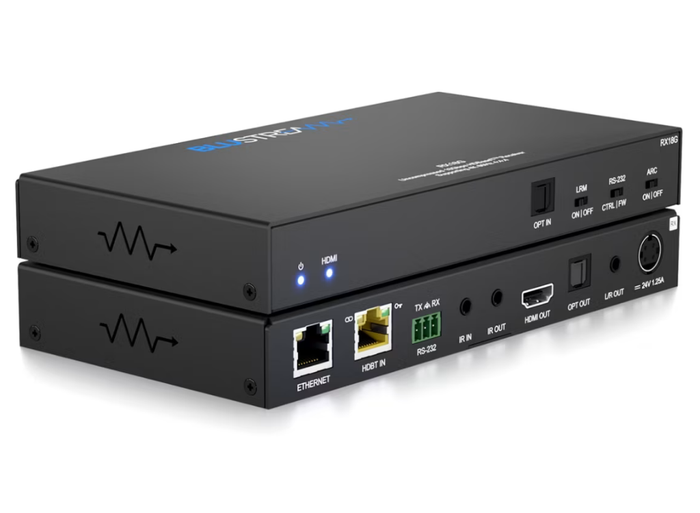 BluStream RX18G Uncompressed 18Gbps HDBaseT™ Receiver AV Extender BluStream