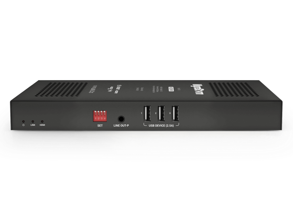 WyreStorm 4K HDR 4:4:4 60Hz HDBaseT3.0 Receiver with USB Device Inputs | RX3-100 KVM Extender WyreStorm