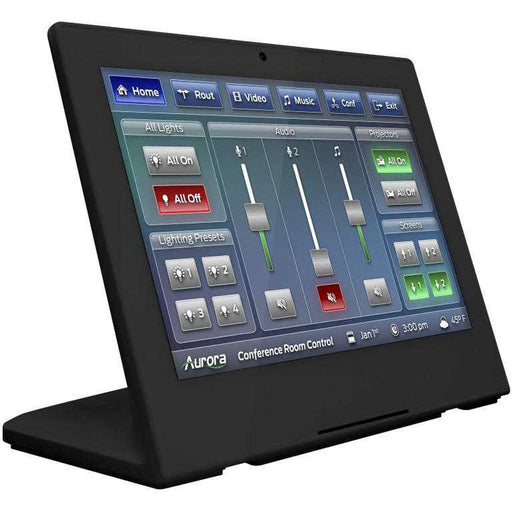 Aurora RXT-10D-B 10" Desktop ReAX IP Touch Panel Control System Black Touch Panel Aurora