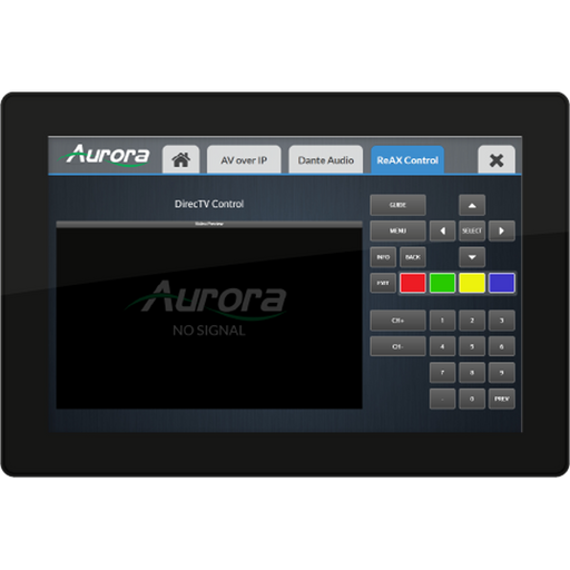 Aurora Multimedia RXT-10VS-B 10.1" VESA Mount ReAX Touch Panel Control System (Black) Touch Panel Aurora