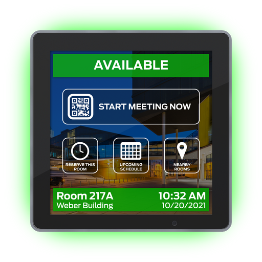 Aurora Multimedia RXT-4WM-B 4" 1:1 Aspect Ratio in-Wall ReAX Touch Panel Control System Ports Touch Panel Aurora