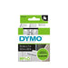 DYMO D1 12mm x 7m Black on White Standard Labels | S0720530 Label Making Tape DYMO