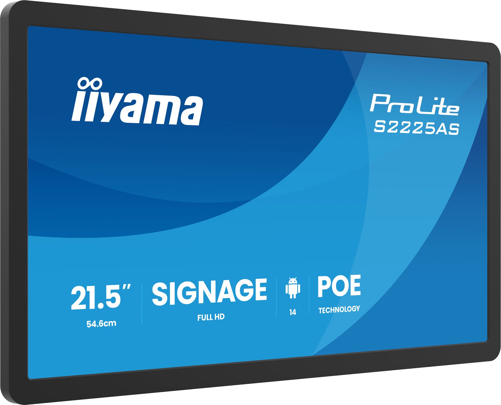 iiyama ProLite S2225AS-B1P 21.5" Full HD Professional Grade Small Format Signage Digital Signage Display iiyama