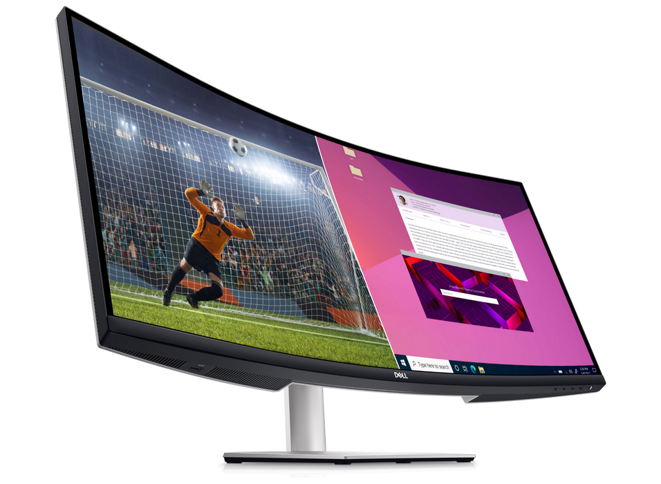 DELL S3423DWC 34" 100Hz 4ms WQHD Curved USB-C Desktop Monitor Business Monitors Dell