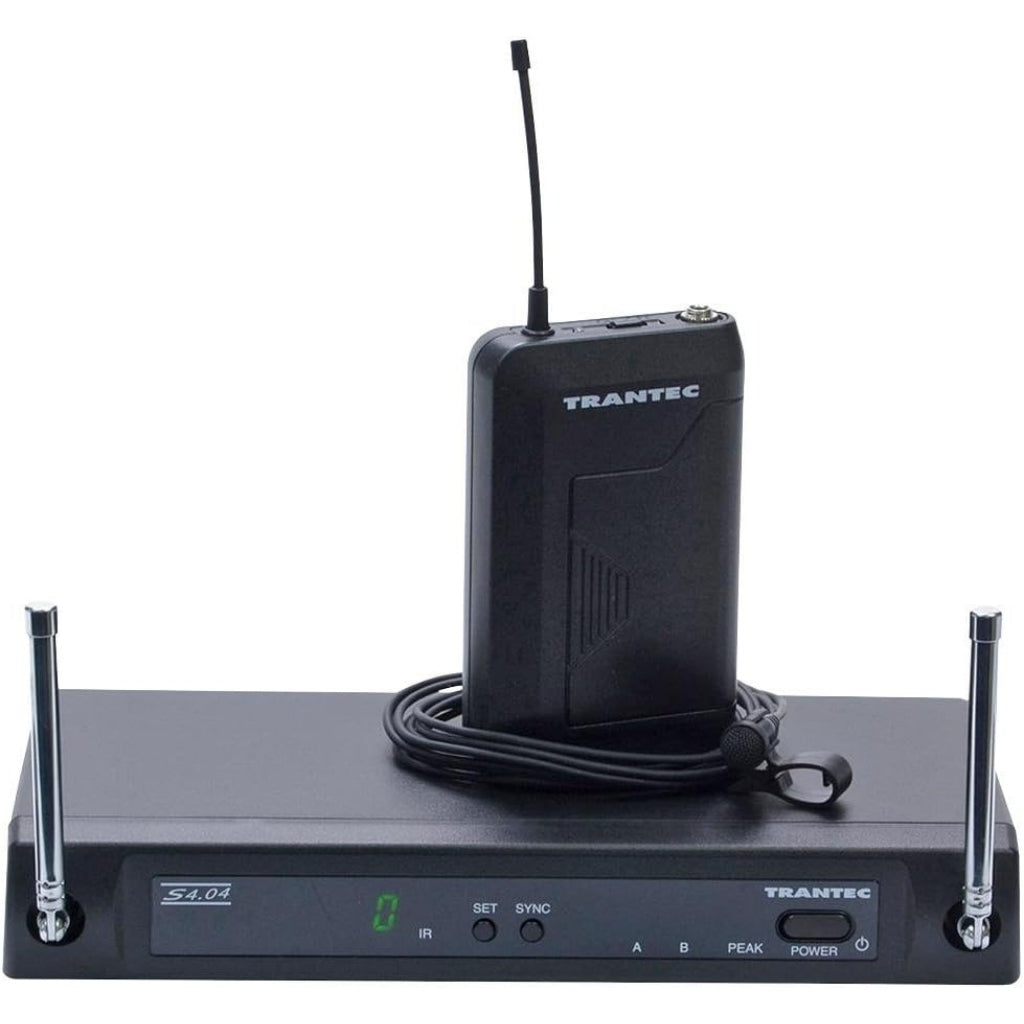 Trantec S4.04 Series Lapel Radio Microphone System | S4.04-L-EB-GD5 Microphone Trantec