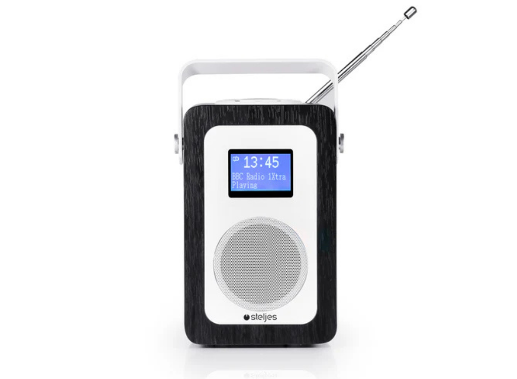 Sapphire SA20 Digital Radio with Bluetooth in Black Oak | SASA20BO Audio Tuner Sapphire