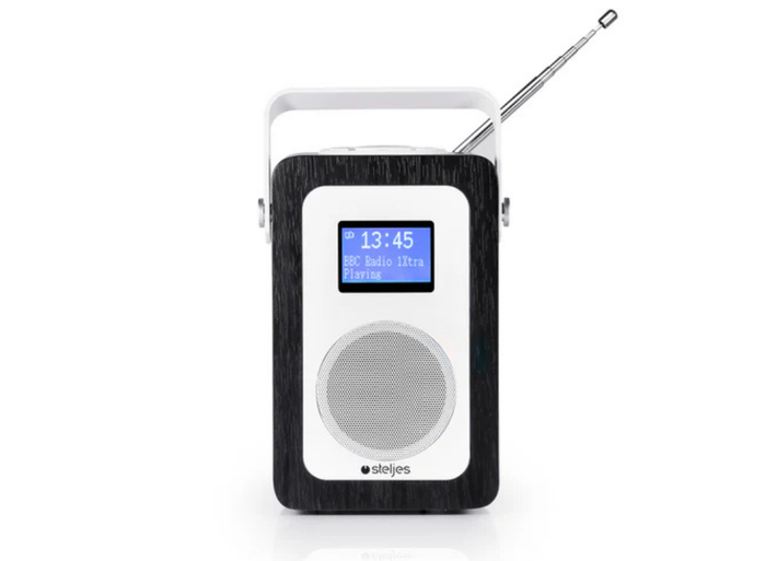 Sapphire SA20 Digital Radio with Bluetooth in Black Oak | SASA20BO Audio Tuner Sapphire