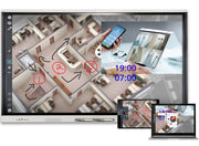 Smart Board SBID-MX275-V4-PW/MX Pro V4 75" 4K Ultra HD Interactive Display Interactive Touchscreen Display Smart