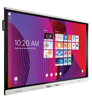 Smart Board SBID-MX286-V4-PW 86" 4K UHD Interactive Display With Smart Meeting Pro Interactive Touchscreen Display Smart