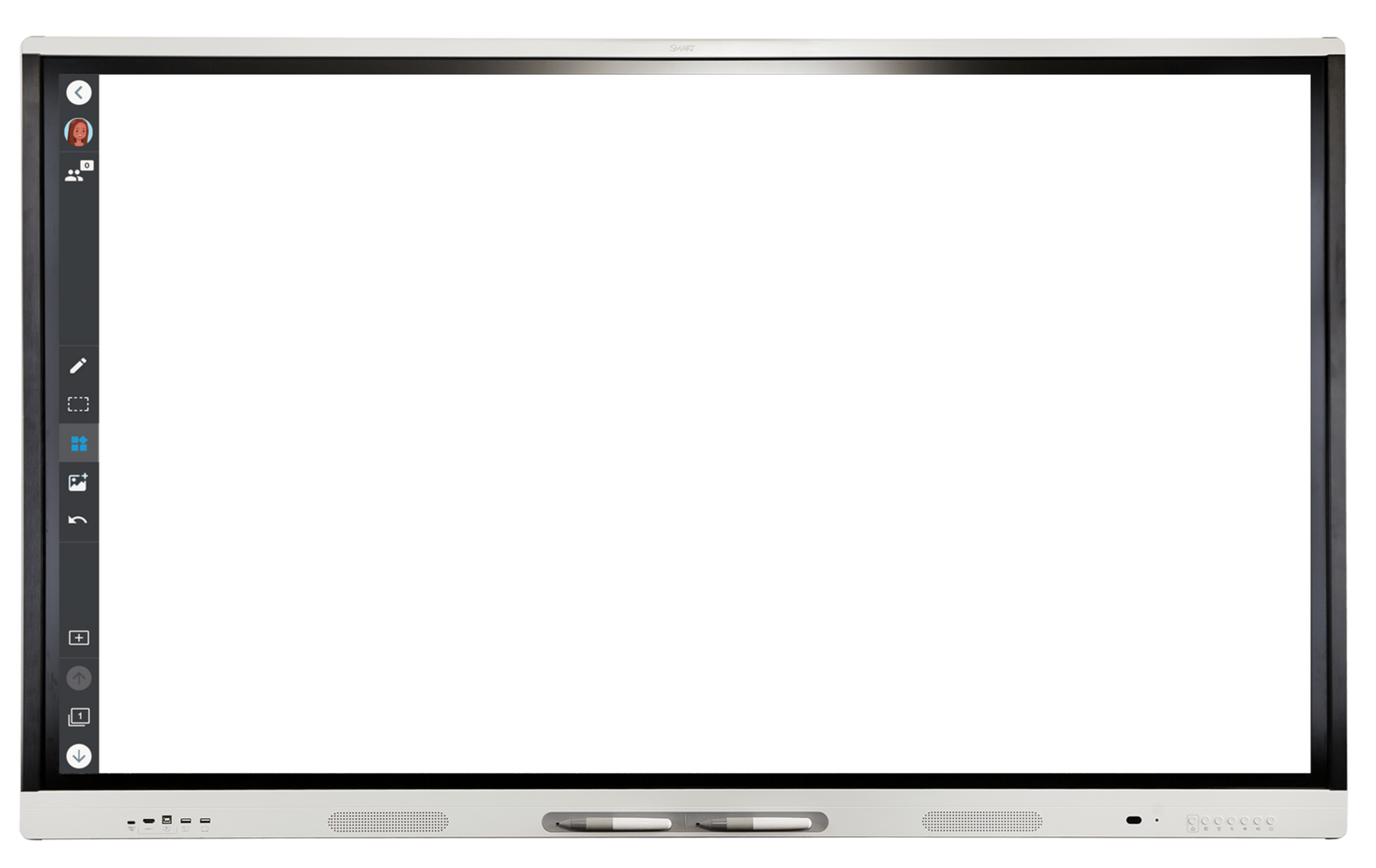 Smart Board SBID-MX286-V4-PW 86" 4K UHD Interactive Display With Smart Meeting Pro Interactive Touchscreen Display Smart