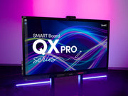 SMART Board SBID-QX286-P 86” QX Pro Interactive Display With Smart Meeting Pro Interactive Touchscreen Display Smart
